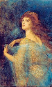 The Enchantress — Arthur Hughes