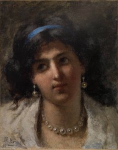 Italiano Ritratto Femminile — Bartolomeo Bezzi