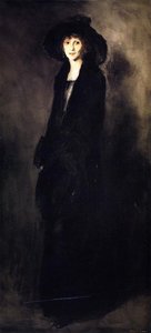 Lady In Black Velvet — Robert Henri