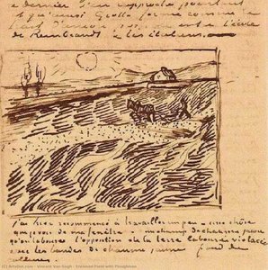 Sulgunud Põld Ja Karjasööja — Vincent Van Gogh