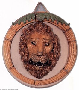 Emblem Of Leo X — Andrea Della Robbia