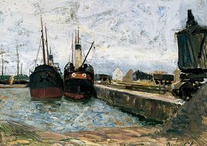 Glasson Dock, Lancashire — Reginald Grange Brundrit