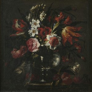Vase Of Flowers, A Pair — Juan De Arellano