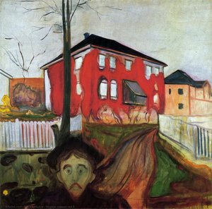 Virginia Creeper Rød 2 — Edvard Munch