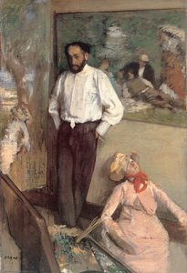 Ritratto Del Pittore Henri Michel Levy — Hilaire-germain-edgar Degas