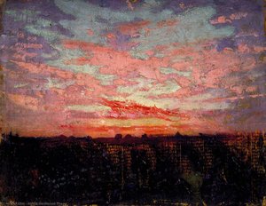 Sunset — 阿博特·汉德森·塞耶