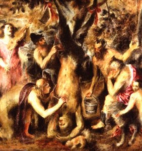 Study Of 'the Flaying Of Marsyas' — Thomas Phillips