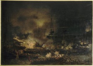 Combat Naval Devant Boulogne.nuit Du 15 Au 16 Aout 1801 — Louis Philippe Crepin