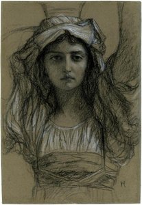 Study For 'les Filles D'alvito' — 欧内斯特·埃贝尔