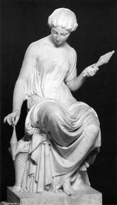 Woman Spinning — Mathurin Moreau