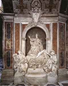 Tomb Of Gregory Xiii — Camillo Rusconi