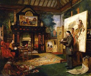 John Phillip In His Studio — John Ballantyne