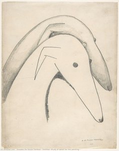 Untitled (study Of Detail For The Painting — Amadeo De Souza-cardoso