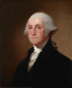 George Washington — Gilbert Stuart Newton