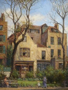 Old Shops, Cheyne Walk — William Edward Fox