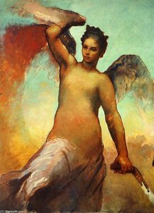 Study For Fortune'', Albany Murals'' — William Morris Hunt