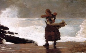 The Gale — Winslow Homer