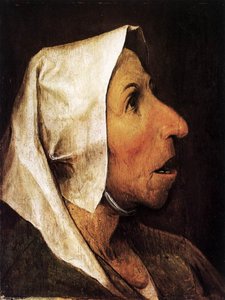 Portrait du Vieux Femme