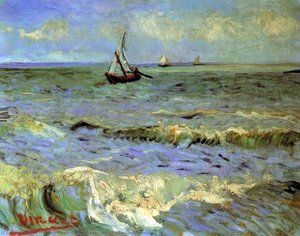 Strand I Saintes-maries — Vincent Willem Van Gogh