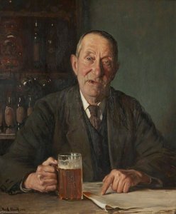 Man With A Pint — Frederick William Elwell