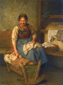 Mother's Pride — Franz Von Defregger