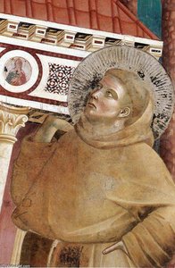 Légende De Saint François : 6. Le Rêve D'innocent Iii (détail) — Giotto Di Bondone