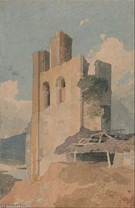 Château De Sheriff Hutton, Yorkshire — John Sell Cotman