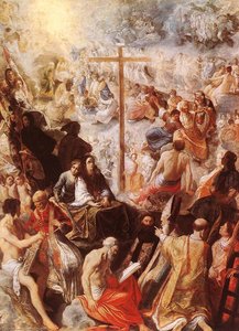 Glorification Of The Cross — Adam Elsheimer