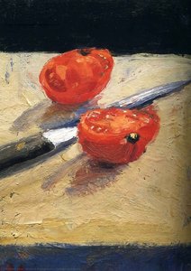 Tomato And Knife — Richard Diebenkorn