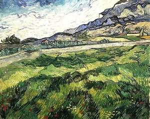 Green Wheat Field — Vincent Willem Van Gogh