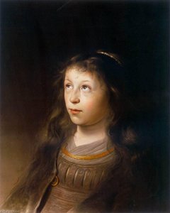 Bust Of A Young Girl — Jan Andrea Lievens Jan Lievens