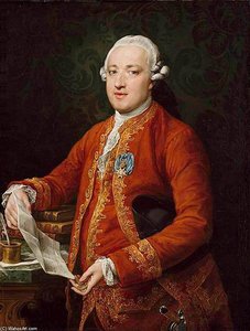Don José Moñino Y Redondo, Count Of Floridablanca — Batoni Pompeo