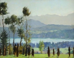 Above The Wörthersee, Austria October — Mary Dawson Elwell