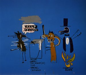The Dingoes That Park Their Brains With Their Gum — Jean Michel Basquiat