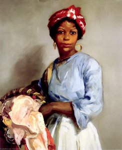 The Laundress — Robert Henri