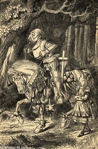 Alice And The White Knight — Sir John Tenniel