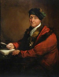 Idealised Portrait Of Carl Linnaeus (1707–1778) — Charles Henry Schwanfelder