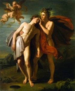 The Death Of Hyacinth — Benjamin West