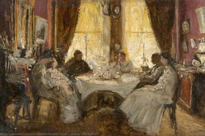 Interior With Figures — Jan Cossaar