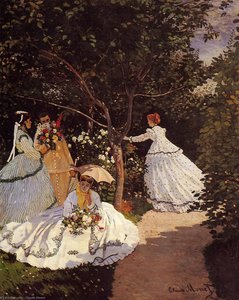 Frauen Im Garten — Claude Monet