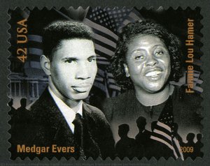42c Medgar Evers And Fannie Lou Hamer Stamp — United States Postal Service