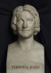 Porträt Von Bertel Thorvaldsen — Pietro Tenerani