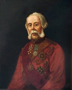 General Lord Airey, Colonel 7th Royal Fusiliers (1855–1868) — Charles Fullwood