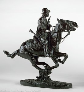 Trooper Of The Plains 1868 — Frederic Remington