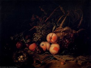 Still-life With Fruit And Insects — Rejhel Rajš