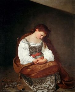Penitent Magdalene — Cecco Del Caravaggio (francesco Buoneri)