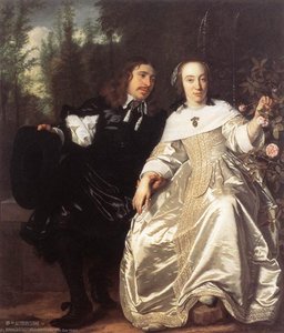 Abraham Del Court And Maria De Keersegieter — Bartholomeus Van Der Helst