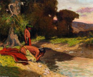 The Cooling Stream — Eanger Irving Couse
