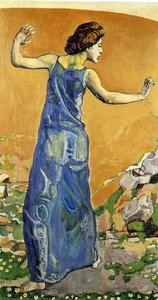 Joyous Woman — Ferdinand Hodler