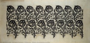 Matrix For Printing Textiles — Mariano Fortuny Y Madrazo